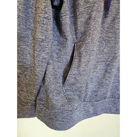 Woman's Underarmour Hoodie XL Blue heathered - Picture 4 of 8